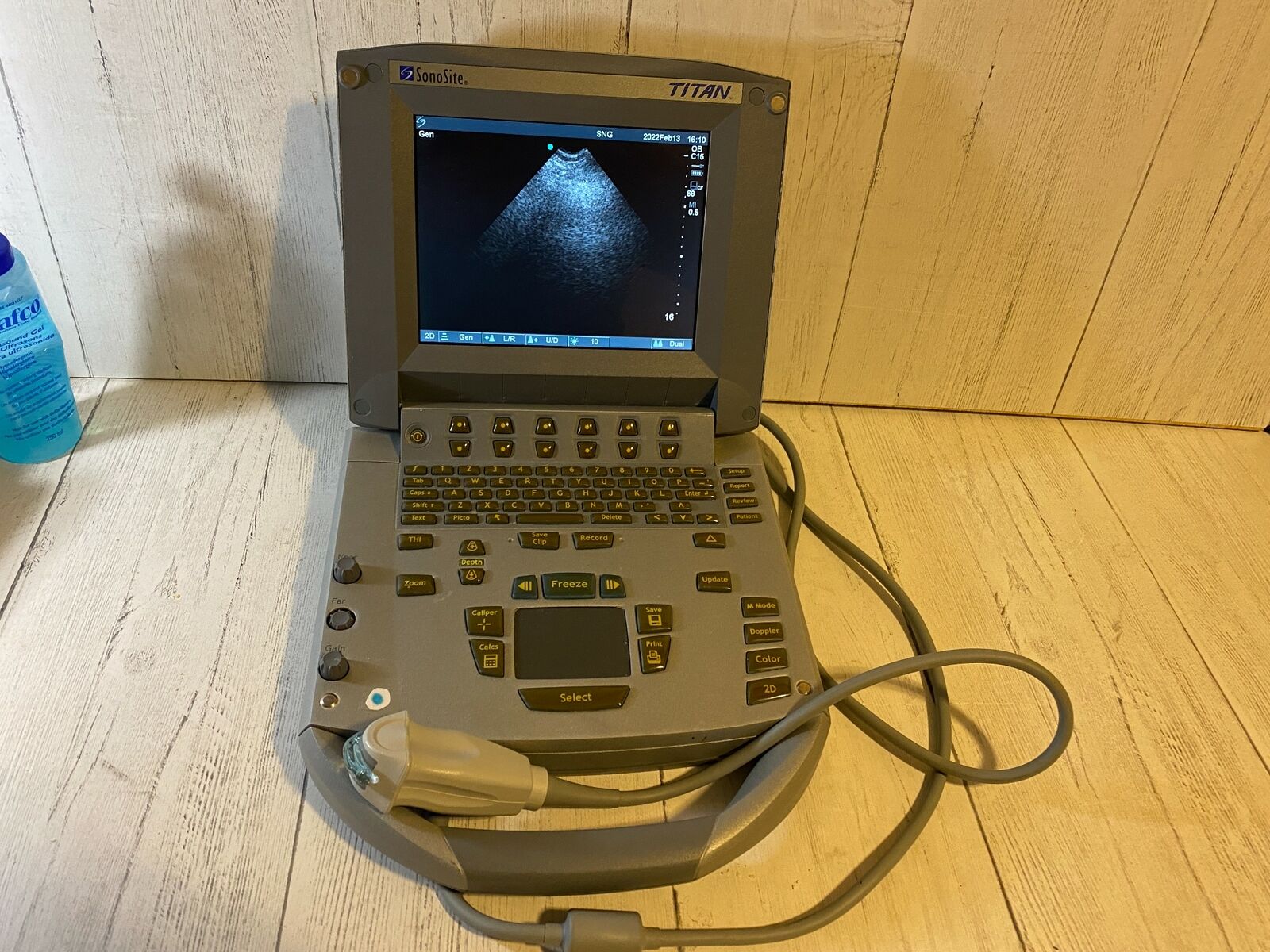Convex probe C15/4-2 MHz for Sonosite Titan Portable Ultrasound 2008 DIAGNOSTIC ULTRASOUND MACHINES FOR SALE