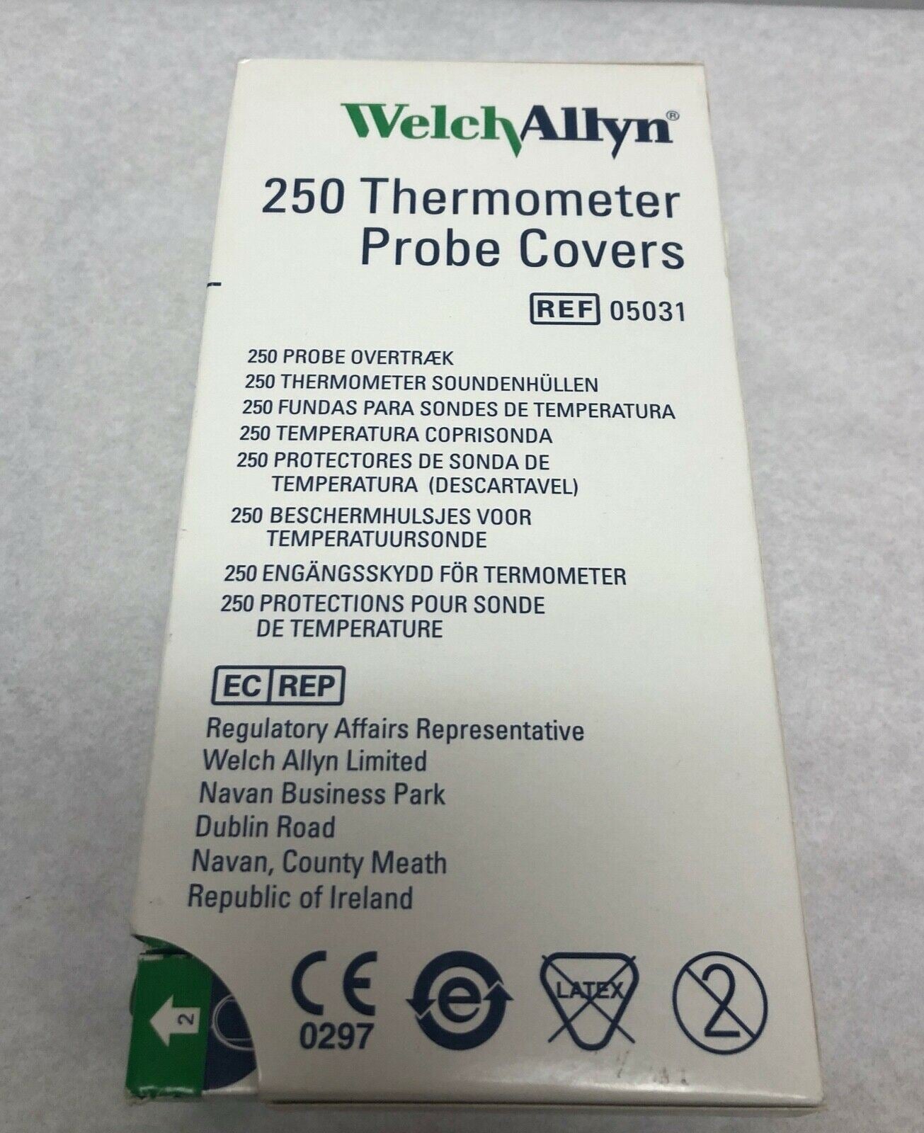 Welch Allyn 250 Thermometer Probe Covers | CEDESP-174 DIAGNOSTIC ULTRASOUND MACHINES FOR SALE