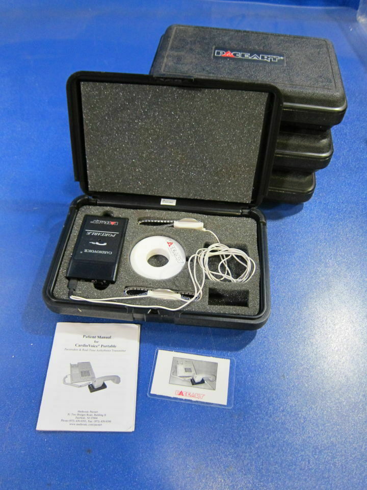 Medtronic Paceart Portable In Case w/ Manual DIAGNOSTIC ULTRASOUND MACHINES FOR SALE