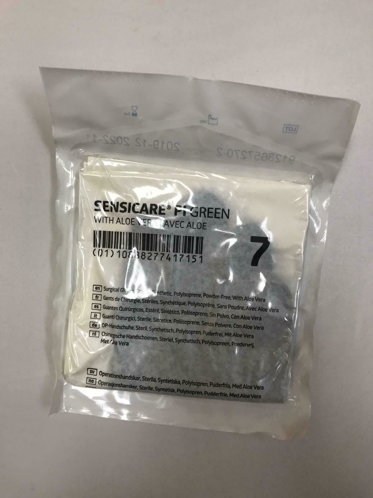 Medline Sensicare PI Green Surgical Gloves MSG9270 7 - 50 Count in Box | CEJ-3 DIAGNOSTIC ULTRASOUND MACHINES FOR SALE