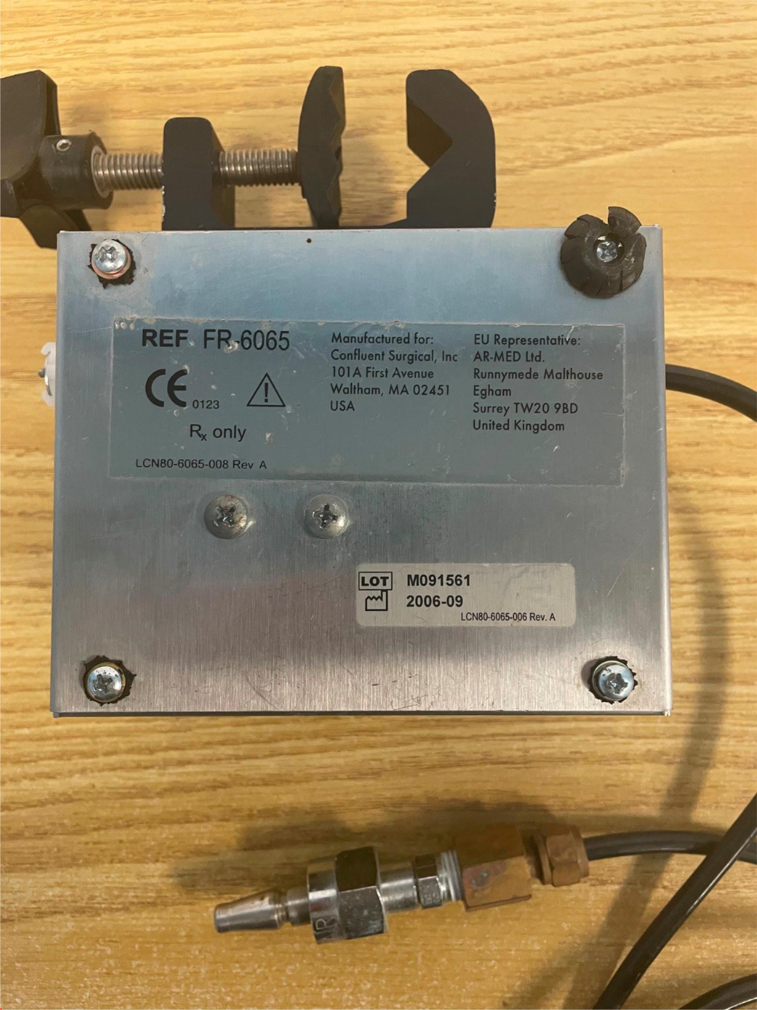 Confluent FR-6065 Surgical Flow Regulator DIAGNOSTIC ULTRASOUND MACHINES FOR SALE