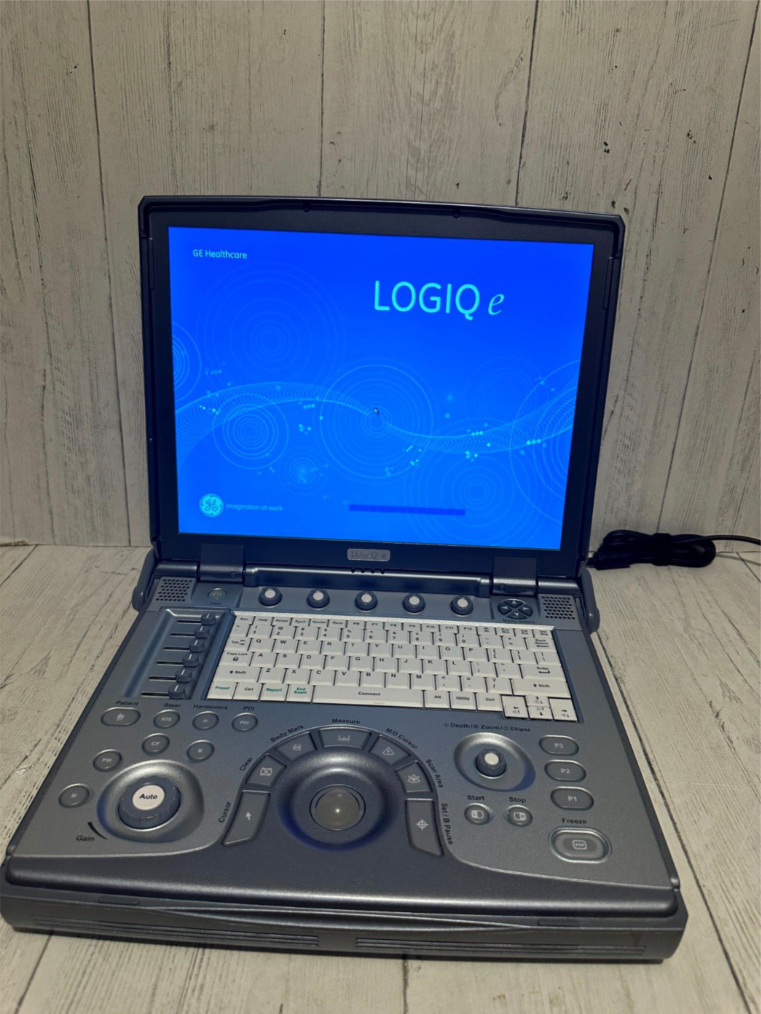 GE LOGIQ E Ultrasound DOM 2012 -No probes DIAGNOSTIC ULTRASOUND MACHINES FOR SALE