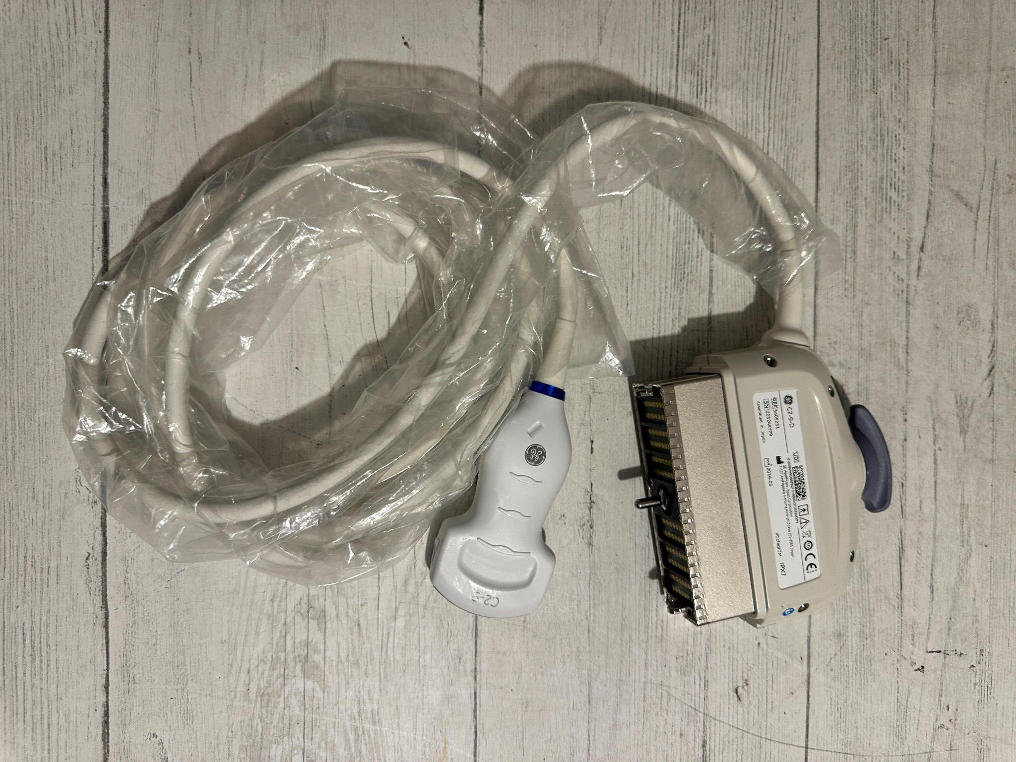 GE C2-9-D Ultrasound Abdominal Probe Transducer 2016 DIAGNOSTIC ULTRASOUND MACHINES FOR SALE
