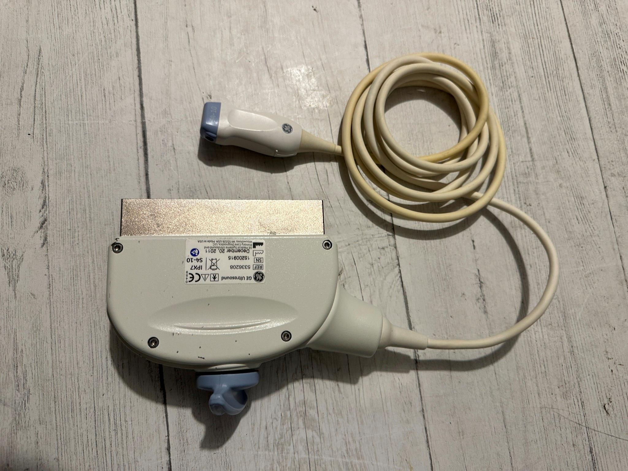 GE S4-10 Ultrasound Probe Transducer for Logiq 9, Model 5336208 DIAGNOSTIC ULTRASOUND MACHINES FOR SALE