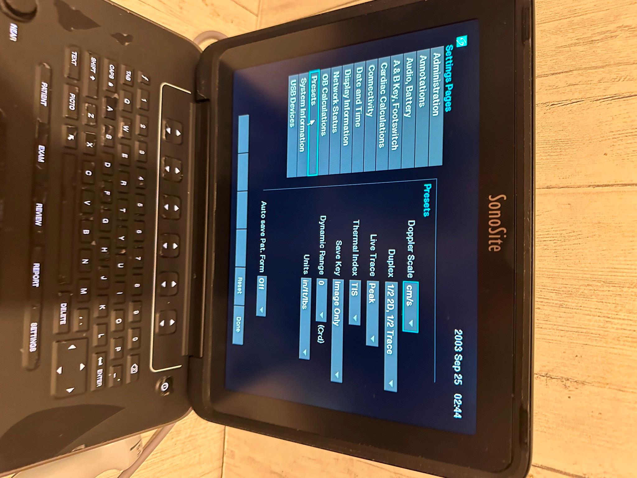 Sonosite Edge II Ultrasound 2016, DICOM with Phased Array probe rP19x DIAGNOSTIC ULTRASOUND MACHINES FOR SALE