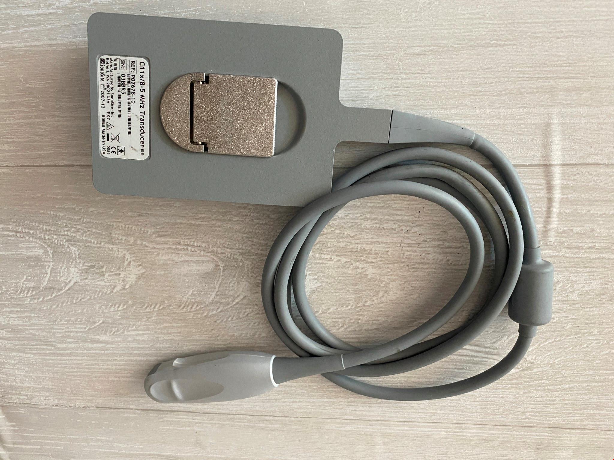 SONOSITE C11x/8-5 MICRO-CONVEX ARRAY TRANSDUCER PTOBE FOR M TURBO DIAGNOSTIC ULTRASOUND MACHINES FOR SALE