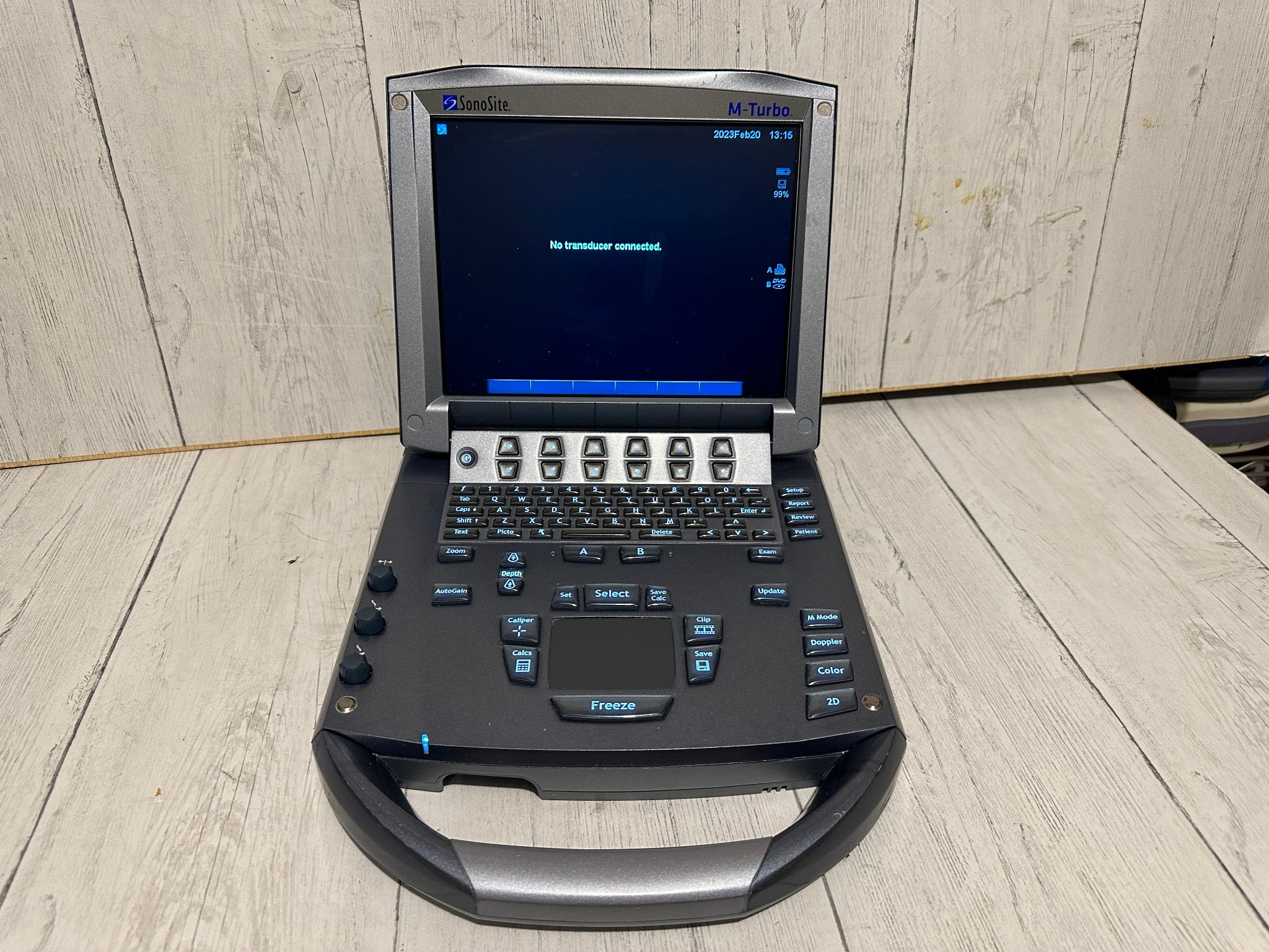 SonoSite M-Turbo Portable Ultrasound 2010 with Mini Dock Station DIAGNOSTIC ULTRASOUND MACHINES FOR SALE