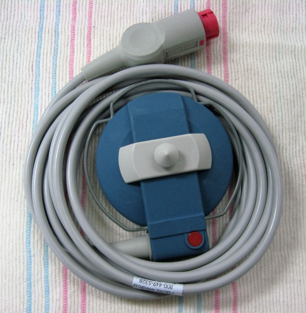 overhead shot of transducer