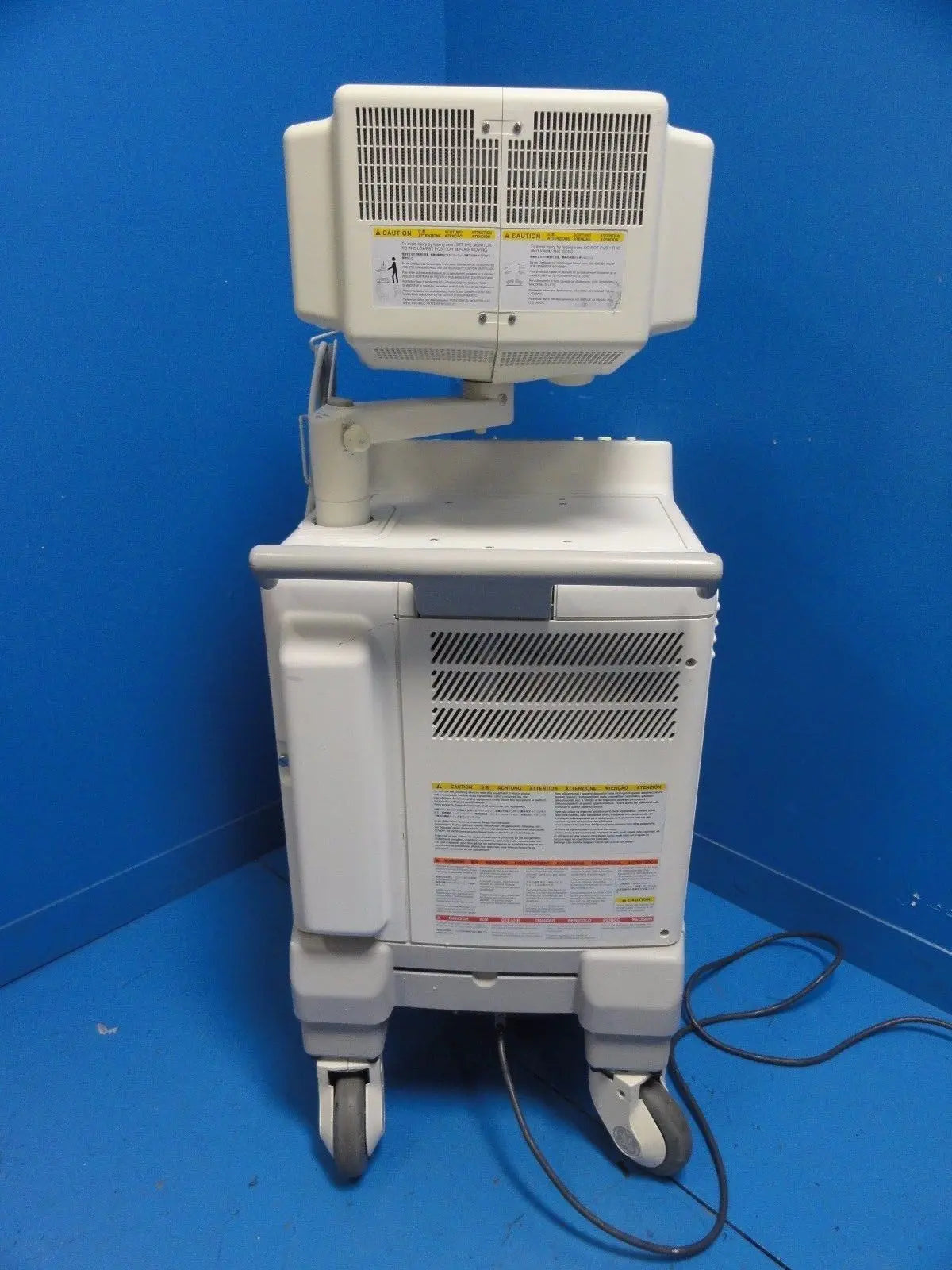 GE Logiq 400 Pro Series Ultrasound W/ C364, C551, LA39 Probes & Printer ~ 12412 DIAGNOSTIC ULTRASOUND MACHINES FOR SALE