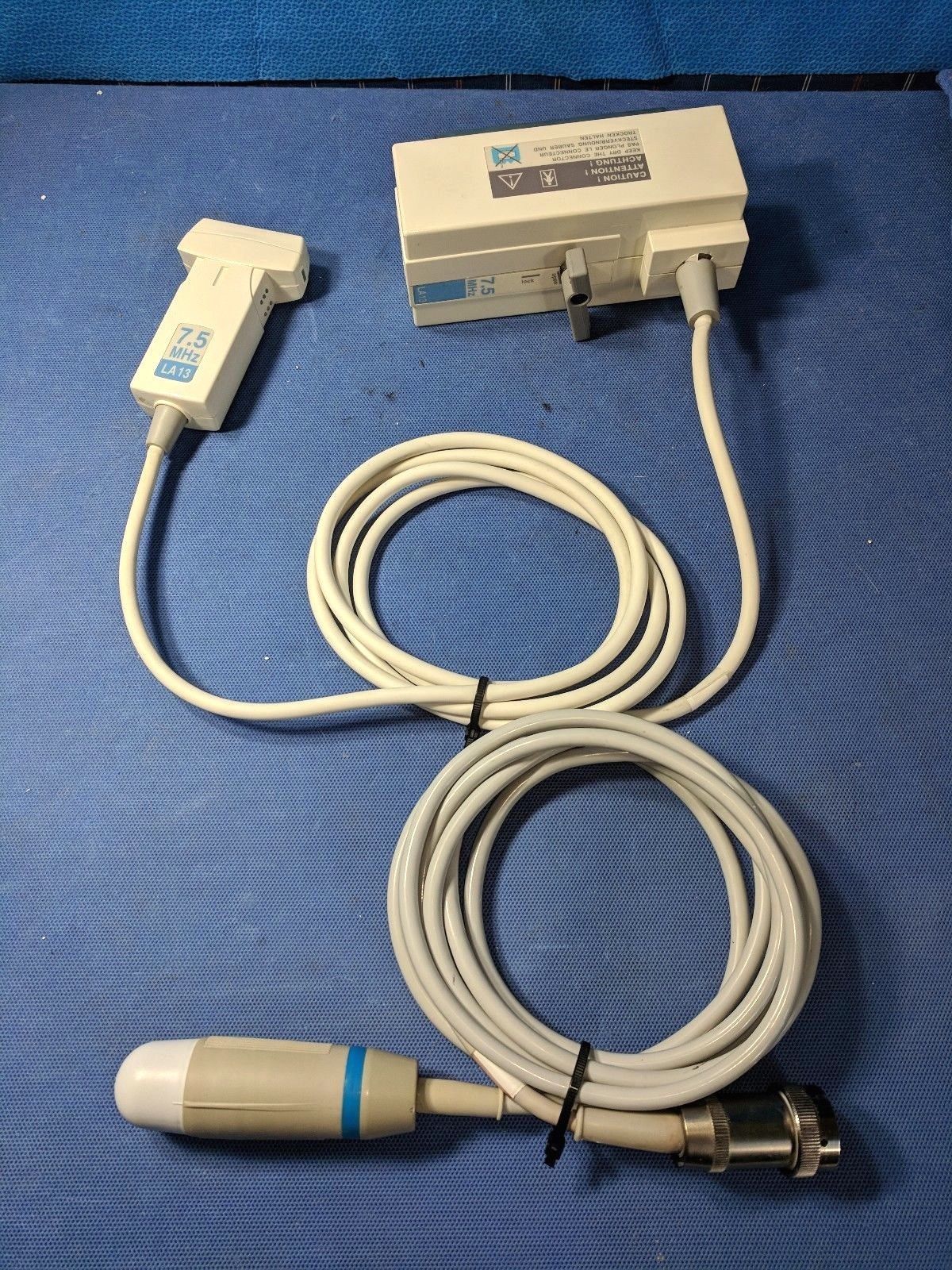 ESAOTE BIOMEDICA Ultrasound Probes - LOT OF TWO DIAGNOSTIC ULTRASOUND MACHINES FOR SALE