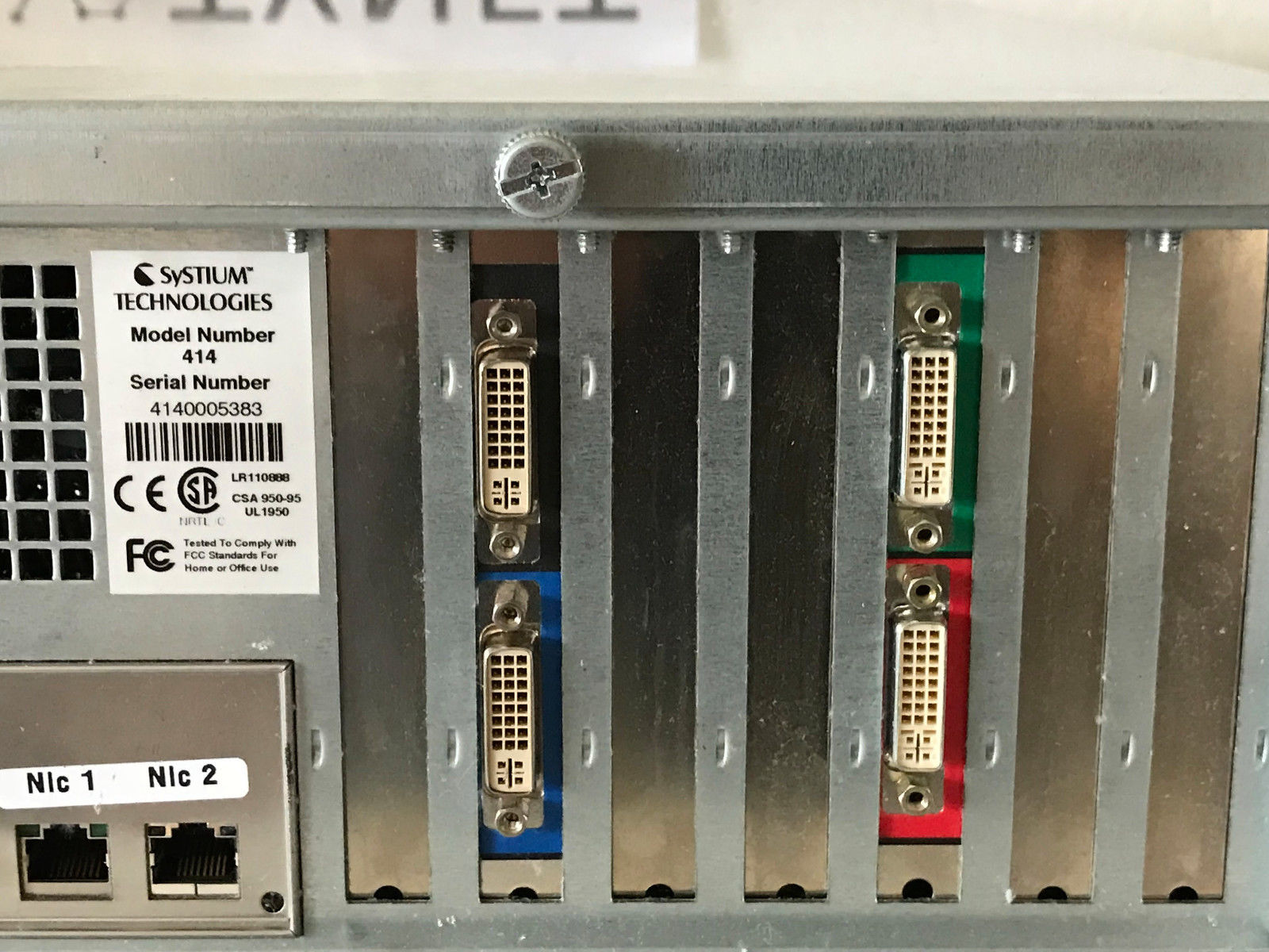 Systium Technologies Model 414 Disk Drive for Siemens Acuson Sequoia Ultrasound DIAGNOSTIC ULTRASOUND MACHINES FOR SALE