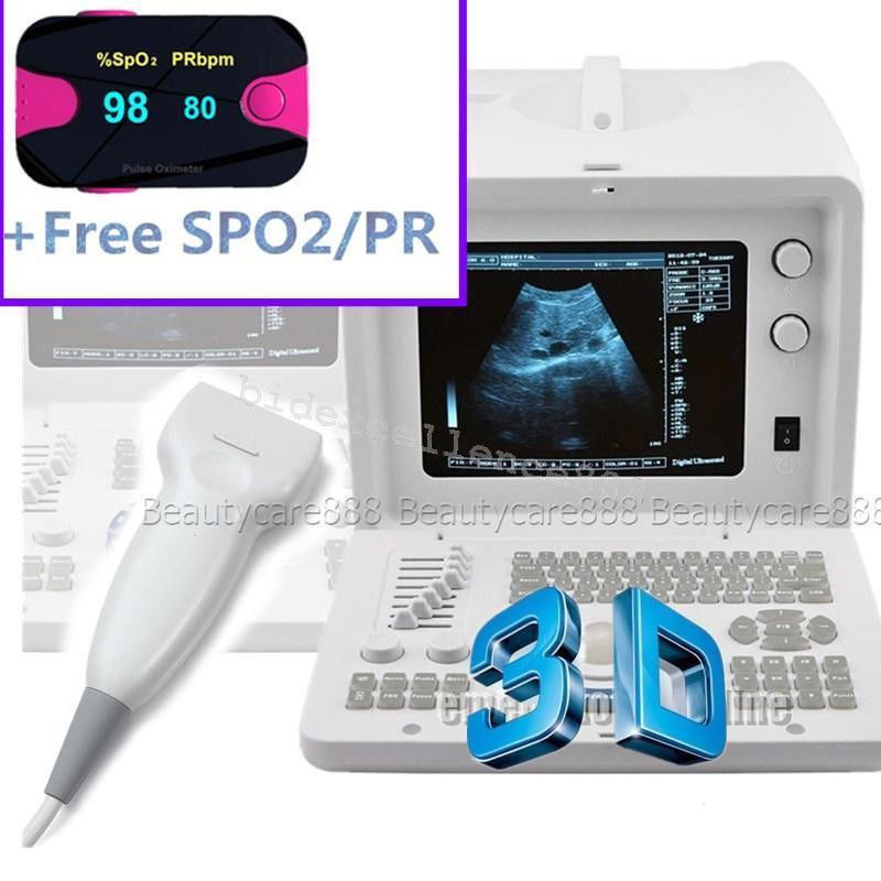 Ultrasound Machine Scanner System Linear Probe + Oximeter Portable Machine CE DIAGNOSTIC ULTRASOUND MACHINES FOR SALE