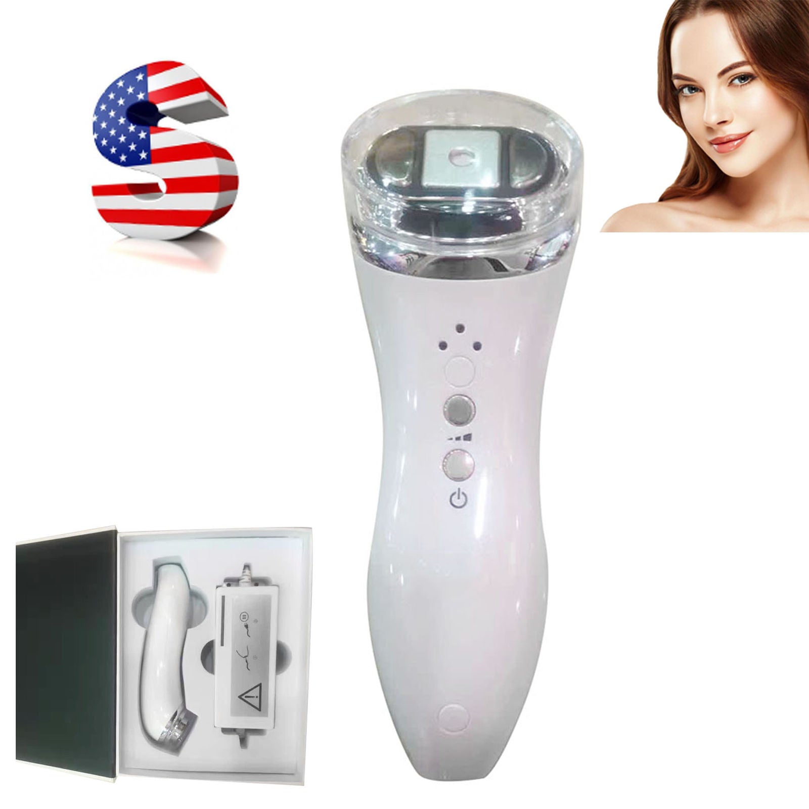 Ultrasound HIFU RF Facial Beauty SPA Machine Ultrasonic Skin Smooth Beauty USA DIAGNOSTIC ULTRASOUND MACHINES FOR SALE