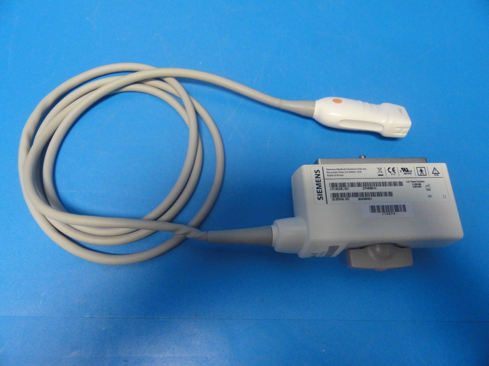 2008 Siemens Acuson Antares PH4-1 Frequency 4–1 MHz Ultrasound Probe (6831) DIAGNOSTIC ULTRASOUND MACHINES FOR SALE
