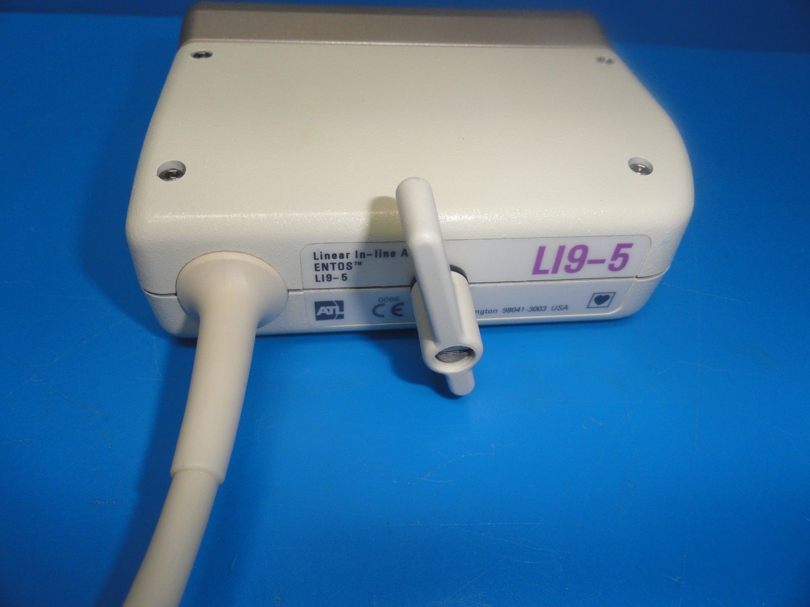 ATL LI9-5 ENTOS Linear In Line Array Ultrasound Probe for ATL HDI Series (6325) DIAGNOSTIC ULTRASOUND MACHINES FOR SALE