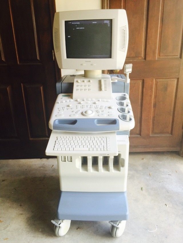 Toshiba Nemio 20 Ultrasound +4 Probes PLM703AT PLM-1204AT PVM-651VT PVM-375AT DIAGNOSTIC ULTRASOUND MACHINES FOR SALE