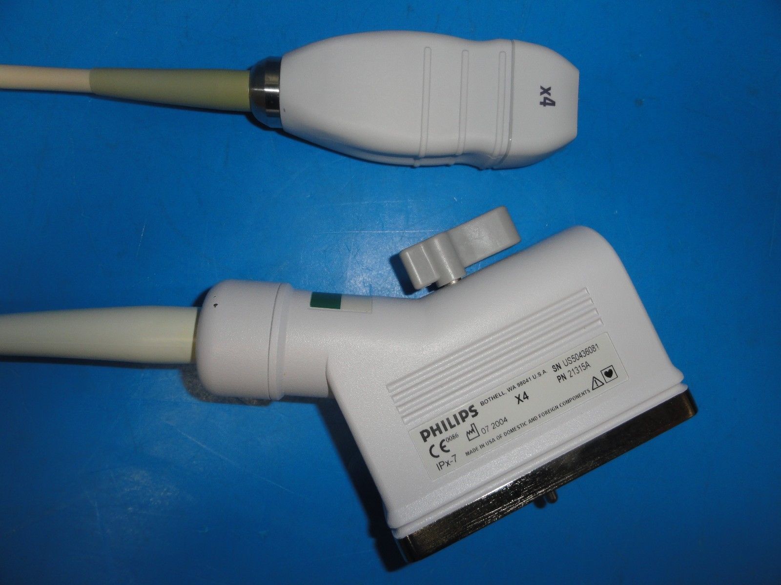 2004 Philips X4 / 21315A xMatrix Phased Array Probe for HP SONOS 7500 (8350) DIAGNOSTIC ULTRASOUND MACHINES FOR SALE