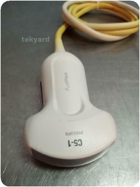 PHILIPS C5-1 CURVED ARRAY ULTRASOUND TRANSDUCER / PROBE ! (276790) DIAGNOSTIC ULTRASOUND MACHINES FOR SALE