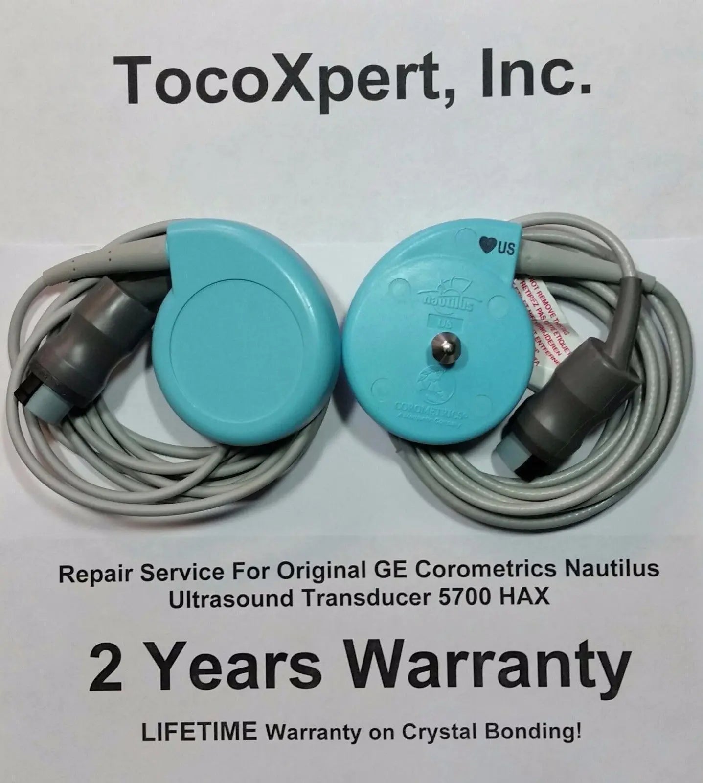 Corometrics Nautilus Ultrasound Transducer 5700HAX $79 - 2 Year Warranty DIAGNOSTIC ULTRASOUND MACHINES FOR SALE