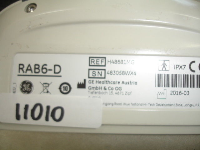 GE RAB6-D Ultrasound 2D/3D/4D Convex Curved Probe / Transducer #11010 DIAGNOSTIC ULTRASOUND MACHINES FOR SALE