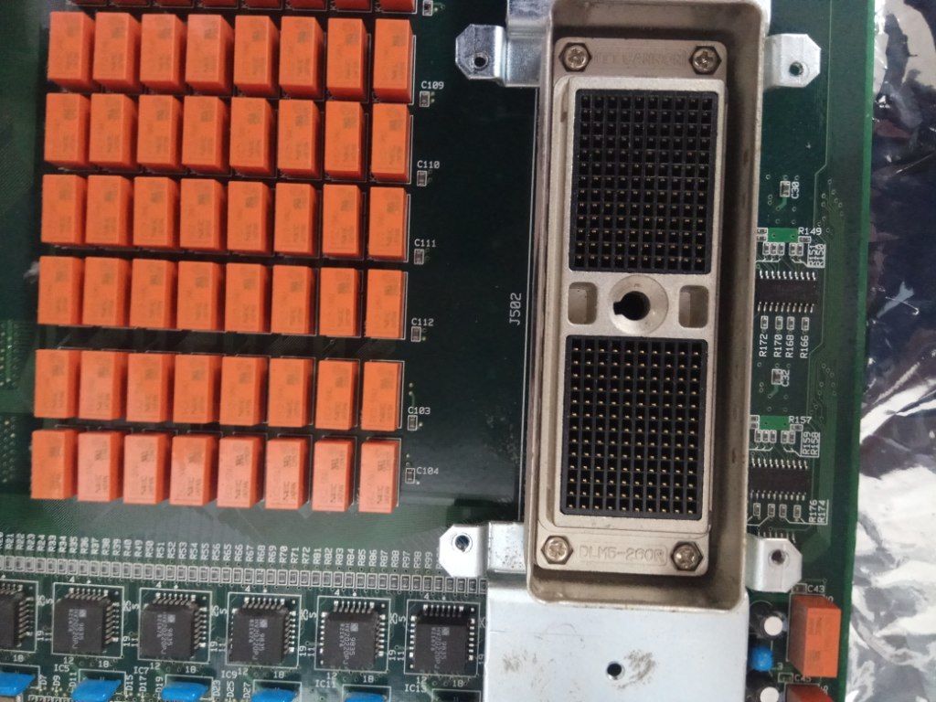 Hitachi Aloka ultrasound EP400400EE probes interface board for parts or repair DIAGNOSTIC ULTRASOUND MACHINES FOR SALE