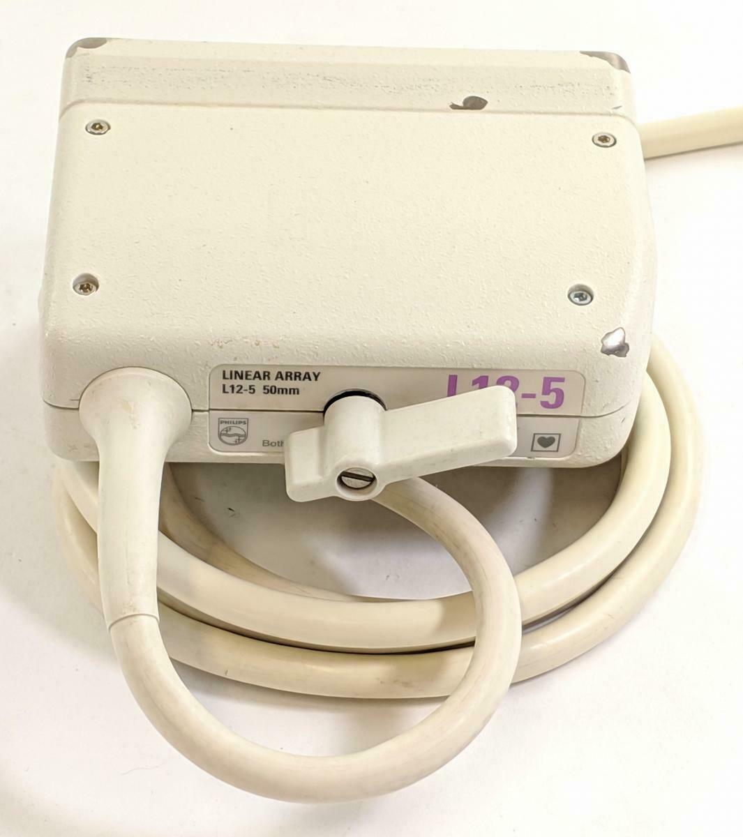Philips L12-5 Linear Array 50mm Ultrasound Transducer Probe DIAGNOSTIC ULTRASOUND MACHINES FOR SALE