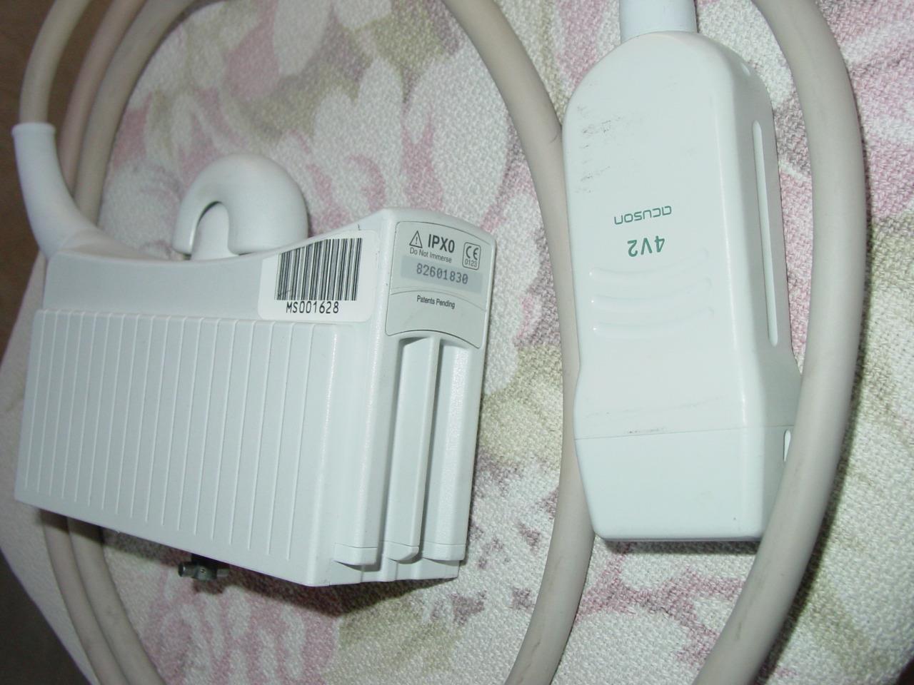 Acuson 4V2 Ultrasound Transducer Probe DIAGNOSTIC ULTRASOUND MACHINES FOR SALE