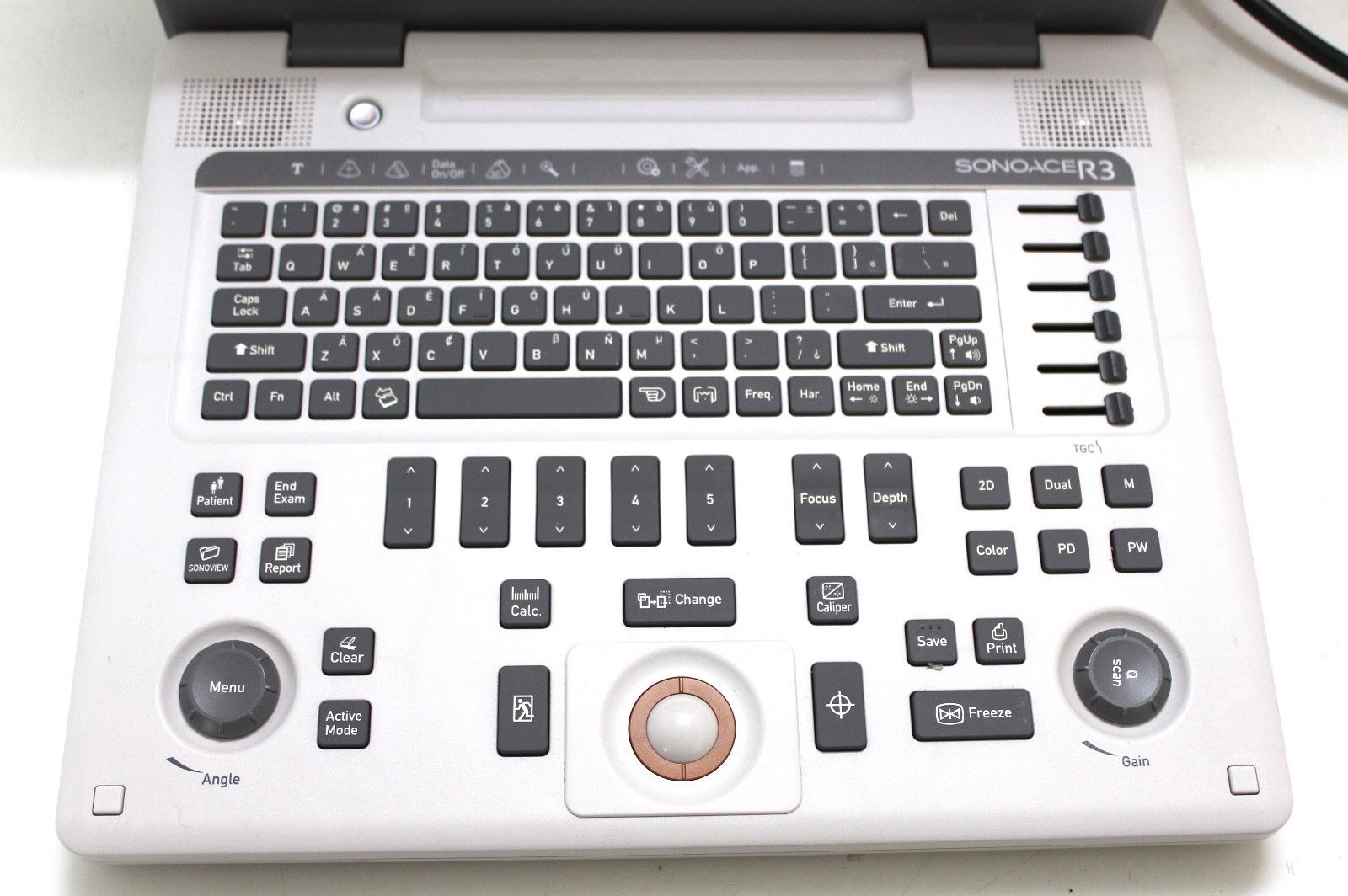 SonoAce R3 Samsung Medison portable ultrasound With one convex Probe CN2-8 DIAGNOSTIC ULTRASOUND MACHINES FOR SALE