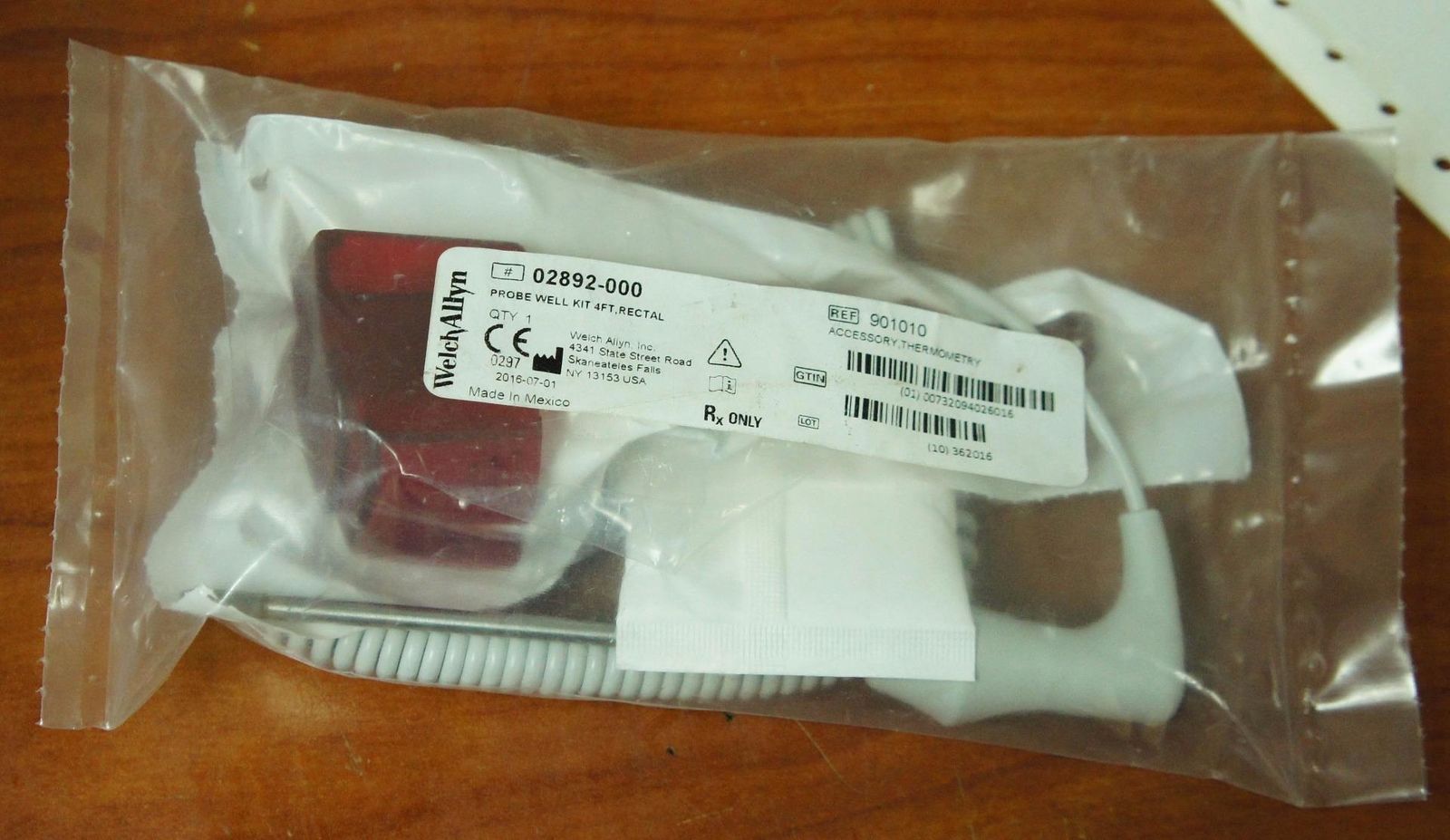 NEW Welch Allyn Probe Well Kit Rectal 02892-000 ! T632 N 732094026016 DIAGNOSTIC ULTRASOUND MACHINES FOR SALE