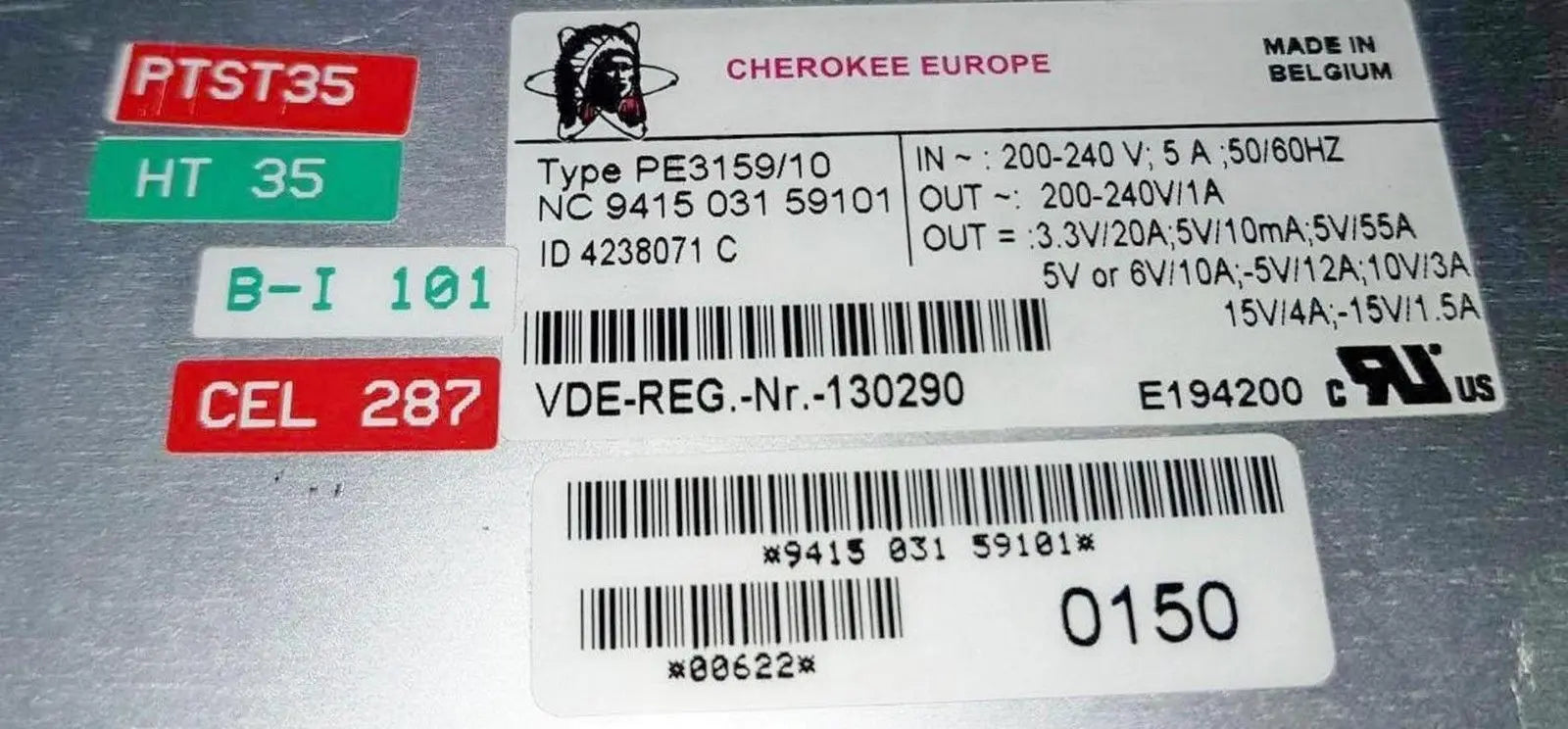 GE Vingmed Ultrasound MITRA PE3159 DC Power Supply DIAGNOSTIC ULTRASOUND MACHINES FOR SALE