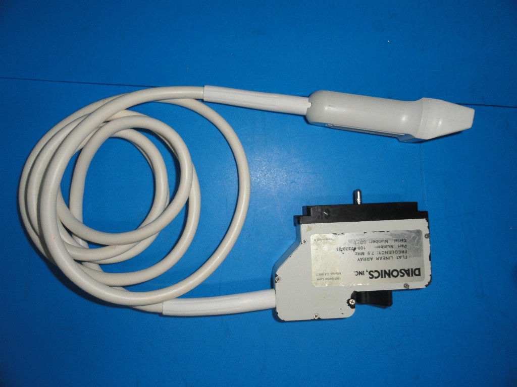 DIASONICS 7.5 MHZ FLAT LINEAR ARRAY PROBE 100-02270-01 (3326) DIAGNOSTIC ULTRASOUND MACHINES FOR SALE