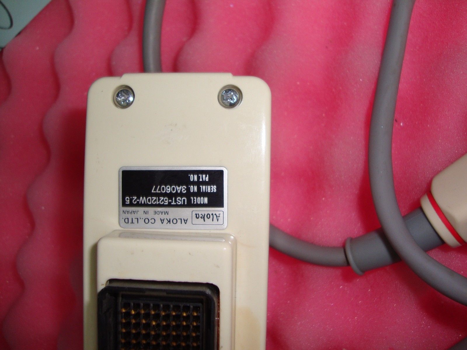 ALOKA UST-5212DW-2.5 Ultrasound Probe DIAGNOSTIC ULTRASOUND MACHINES FOR SALE