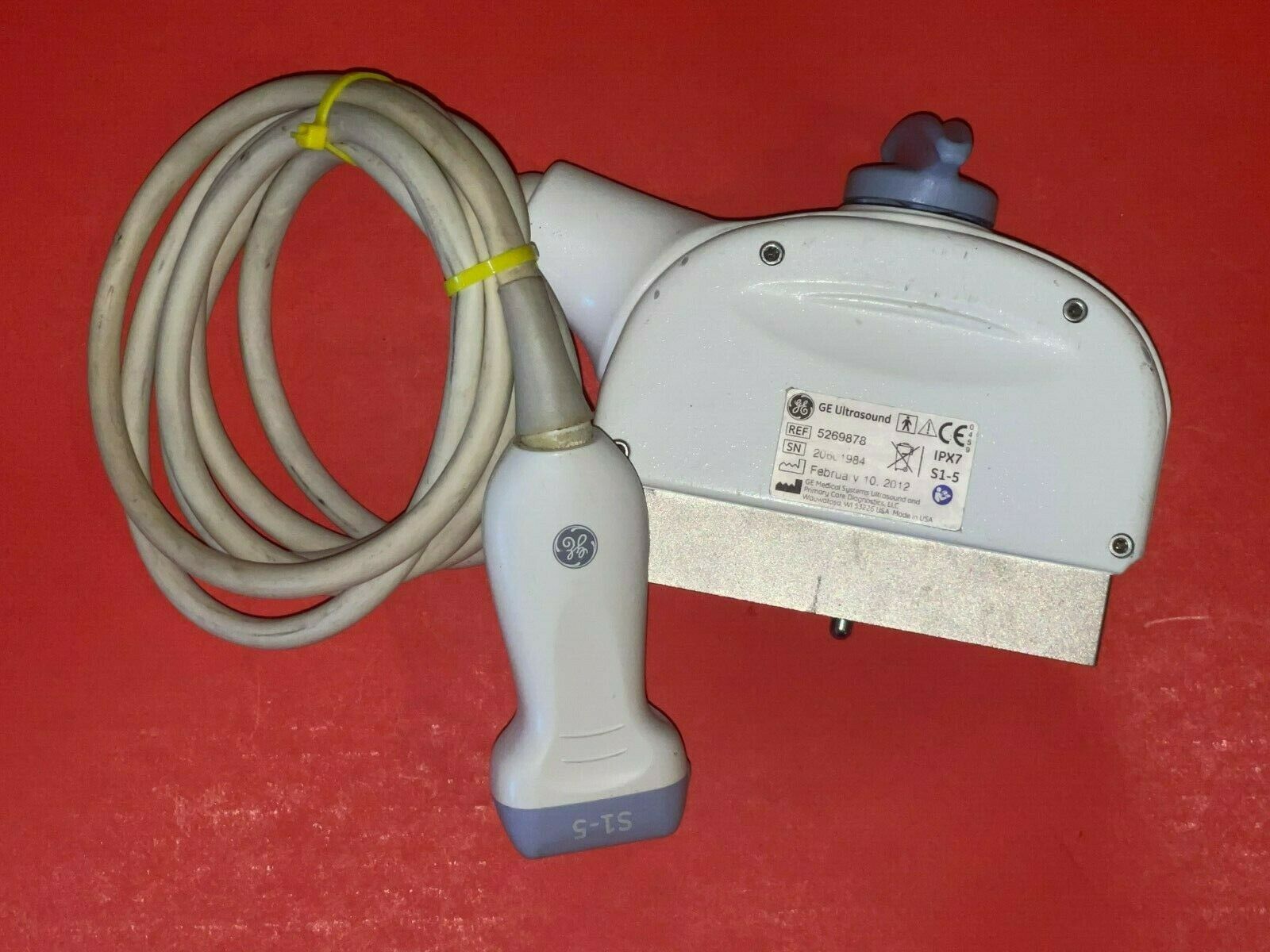 GE S1-5 Sector Array ULTRASOUND Transducer PROBE 5269878 IPX7 DIAGNOSTIC ULTRASOUND MACHINES FOR SALE