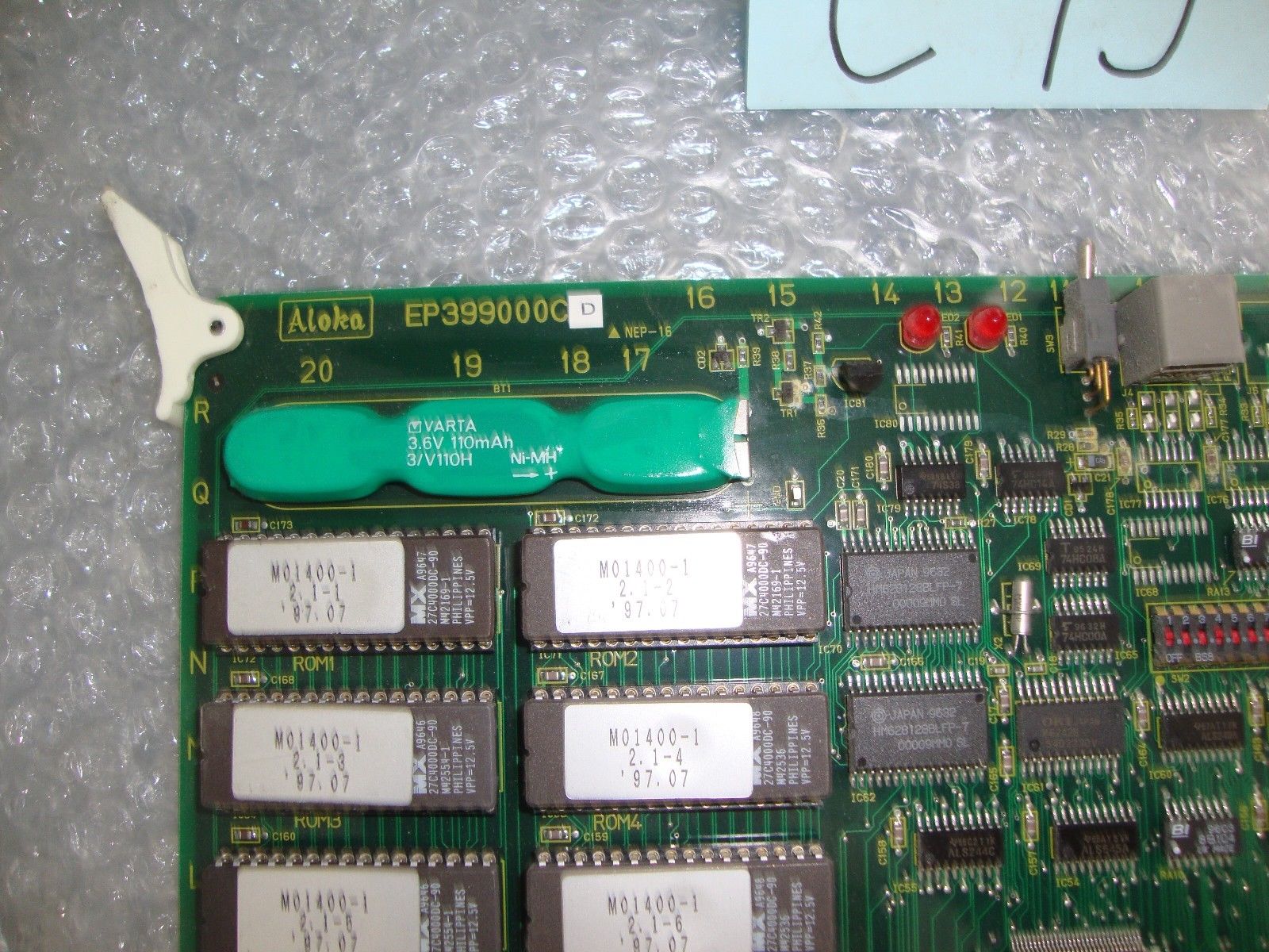 ALOKA SSD-1400 Ultrasound board EP399000cd DIAGNOSTIC ULTRASOUND MACHINES FOR SALE