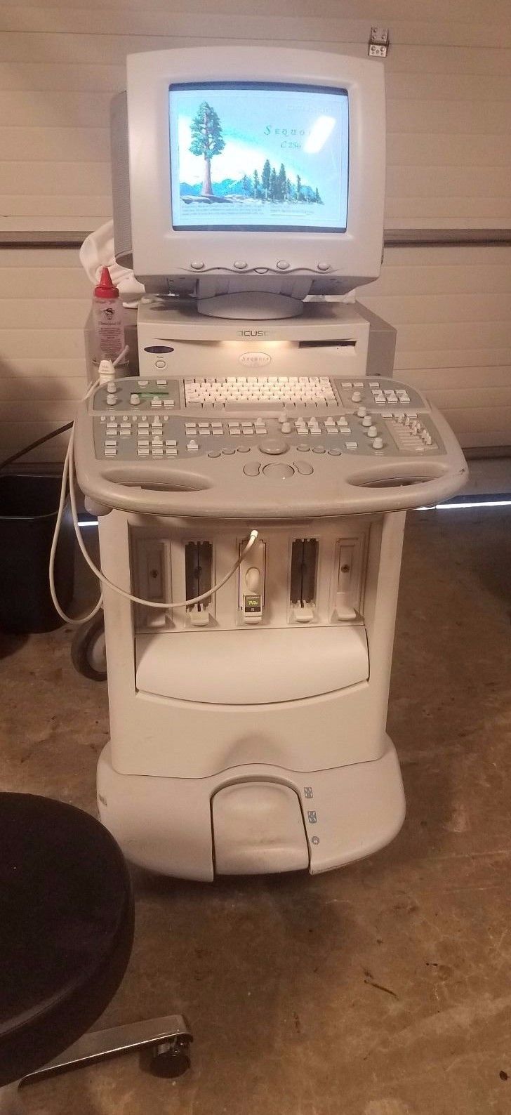 Seimens - Acuson Sequoia C256 Ultrasound System with 7V3c Probe DIAGNOSTIC ULTRASOUND MACHINES FOR SALE