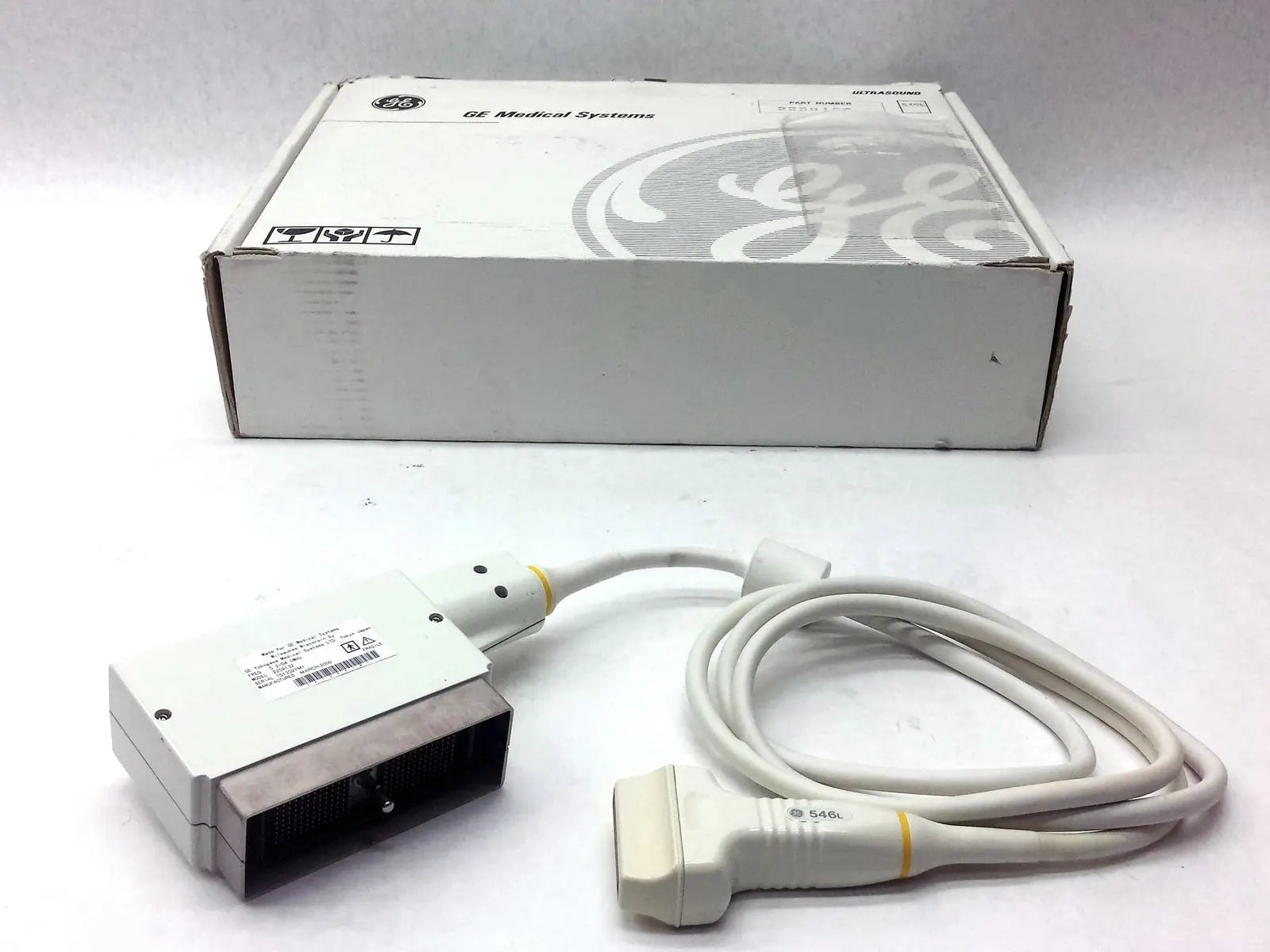 GE Medical Systems 546L P/N 2259132 Linear Array Transducer Ultrasound Probe DIAGNOSTIC ULTRASOUND MACHINES FOR SALE
