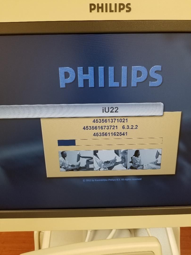 Philips iU22 F Cart Ultrasound System with 3 probe package, 3D/4D capability , DIAGNOSTIC ULTRASOUND MACHINES FOR SALE