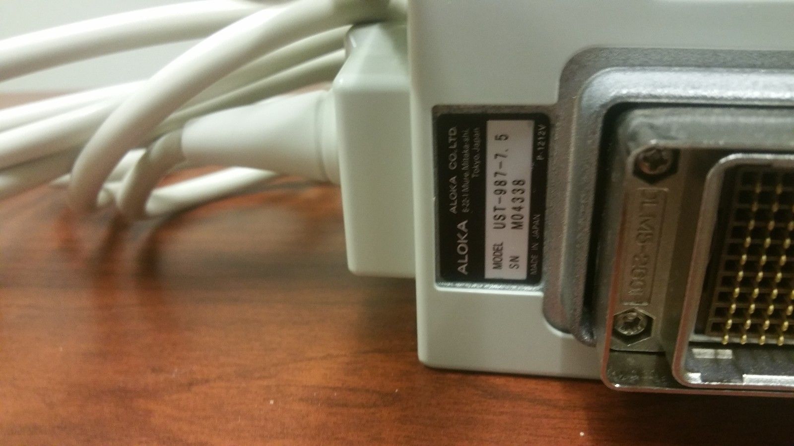 Сonvex Probe ALOKA UST-987-7.5 Ultrasound Transducer DIAGNOSTIC ULTRASOUND MACHINES FOR SALE