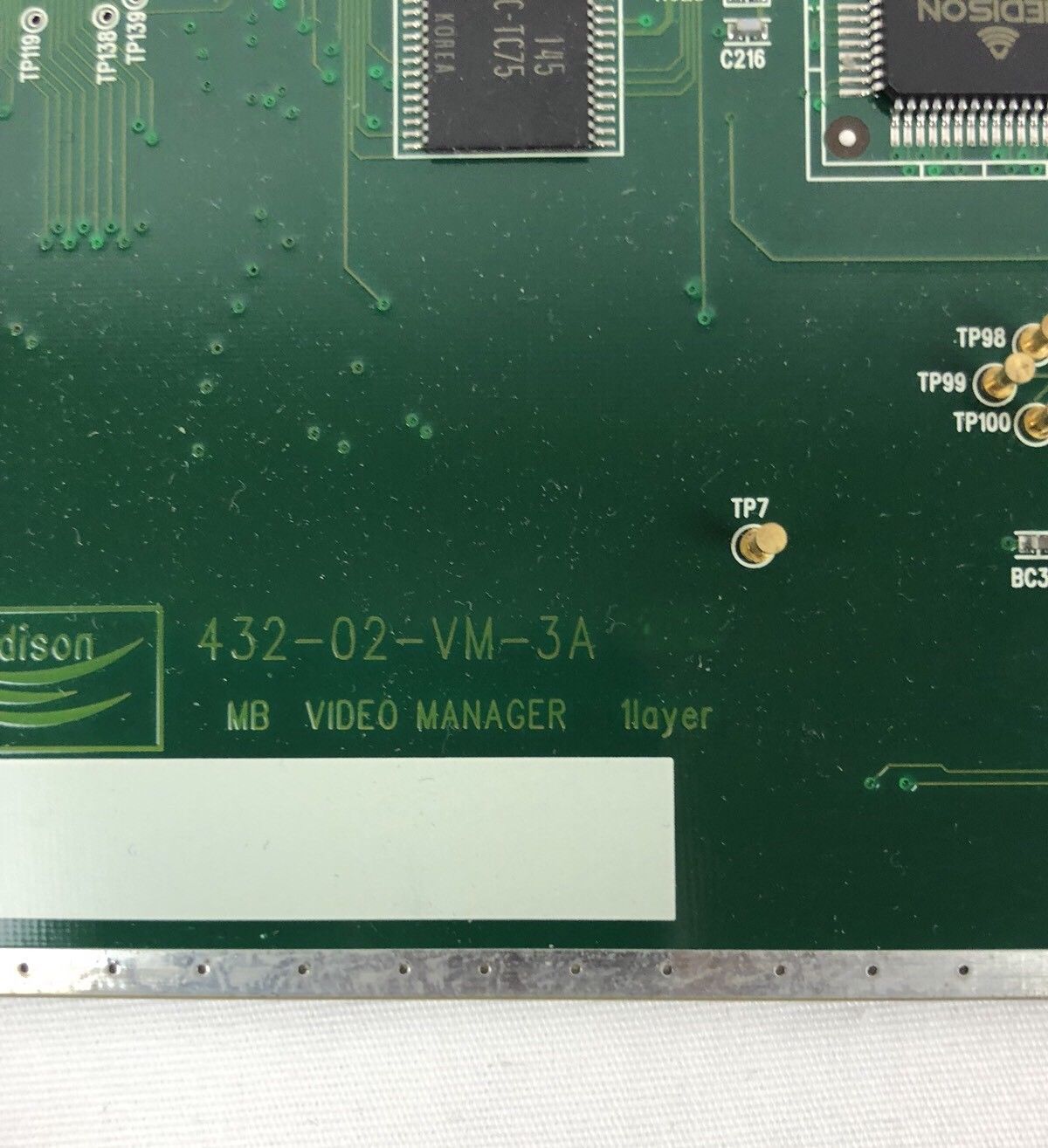 Phillips Ultrasound HDI-4000 Medison Video Manager Board 432-01-VM-3A DIAGNOSTIC ULTRASOUND MACHINES FOR SALE