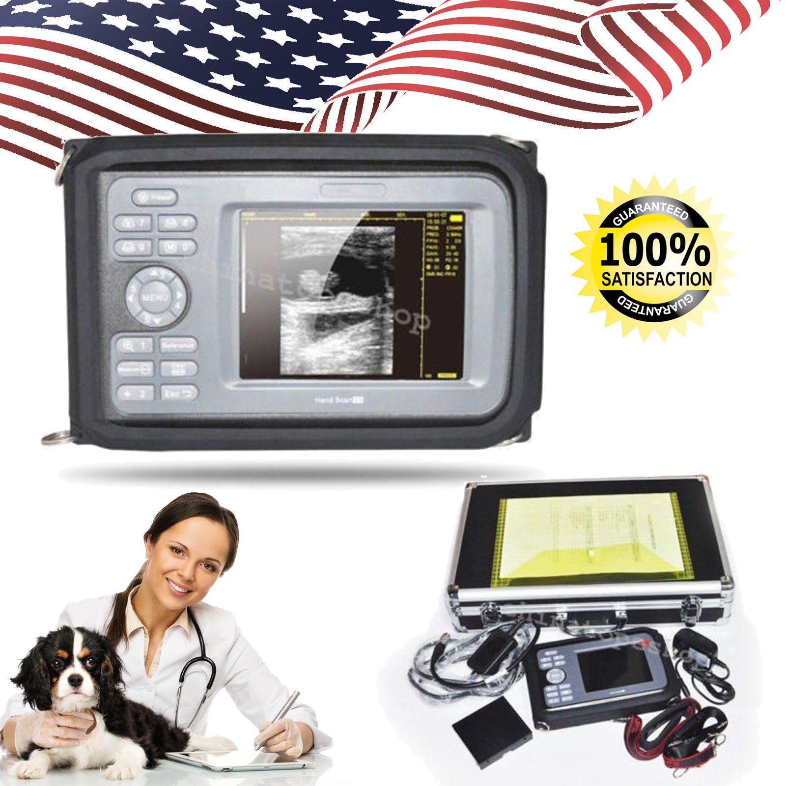 USA Medical Veterinary/Animal Digital Ultrasound Scanner Machine Rectal Probe 190891413352 DIAGNOSTIC ULTRASOUND MACHINES FOR SALE