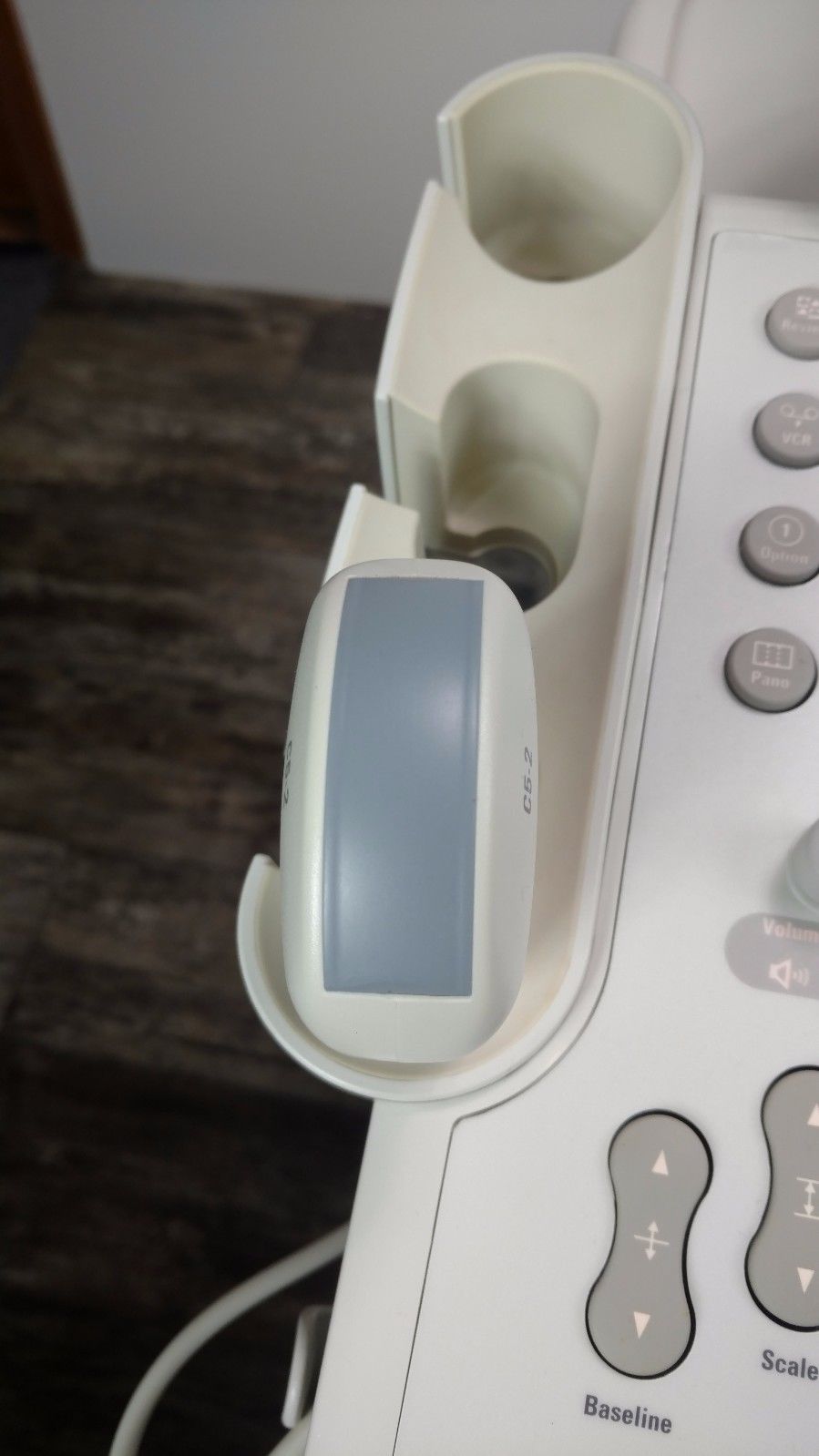 a close up of a device with buttons and buttons