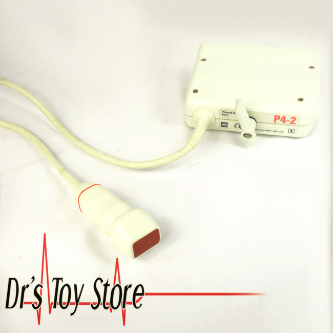 ATL P4-2 Phased Array Transducer 2.0-4.0 MHz Probe for HDI Series Ultrasounds DIAGNOSTIC ULTRASOUND MACHINES FOR SALE