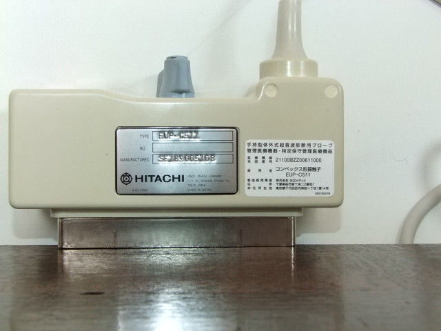 Hitachi EUP-C511 Ultrasound Transducer probe Convex H21 / EUB-6500 DIAGNOSTIC ULTRASOUND MACHINES FOR SALE
