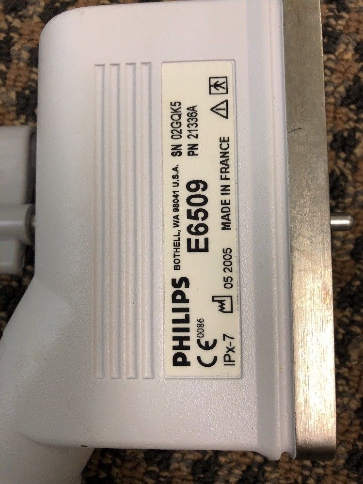 closeup of probe label