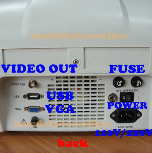 Portable Machine Digital Ultrasound Scanner System + Transvaginal Probe -EXT 3D 190891892607 DIAGNOSTIC ULTRASOUND MACHINES FOR SALE