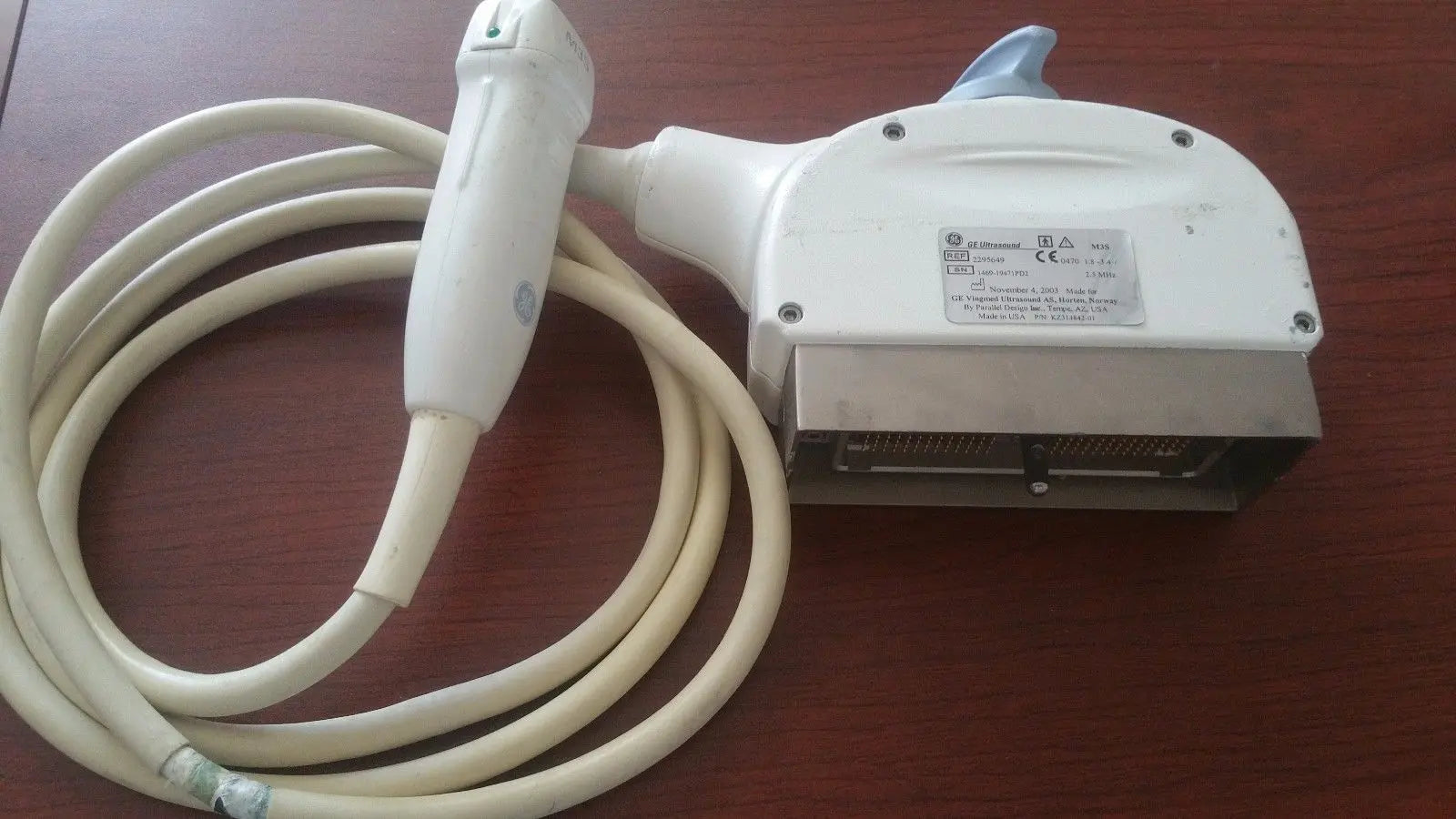 GE MS3 Ultrasound Transducer. DIAGNOSTIC ULTRASOUND MACHINES FOR SALE