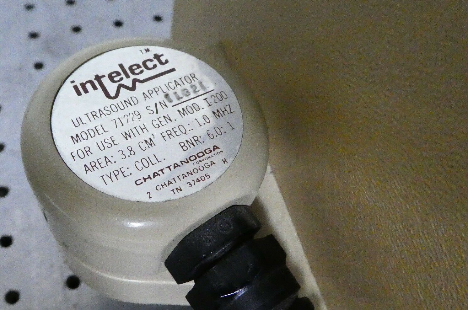 R164799 Chattanooga Intelect Model 200 Ultrasound w/ 71228 71229 Applicators DIAGNOSTIC ULTRASOUND MACHINES FOR SALE