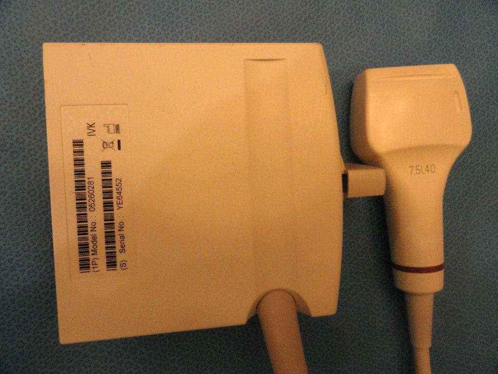 Siemens 7.5L40 Model No. 05260281 Linear Array Probe /Transducer (3408) DIAGNOSTIC ULTRASOUND MACHINES FOR SALE