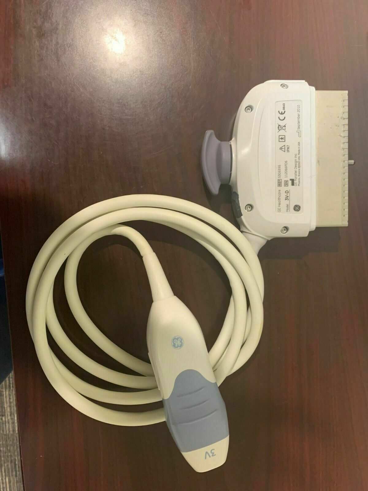 GE 3v-D 4D Medical Cardiac Ultrasound Probe, Tested And Working DIAGNOSTIC ULTRASOUND MACHINES FOR SALE