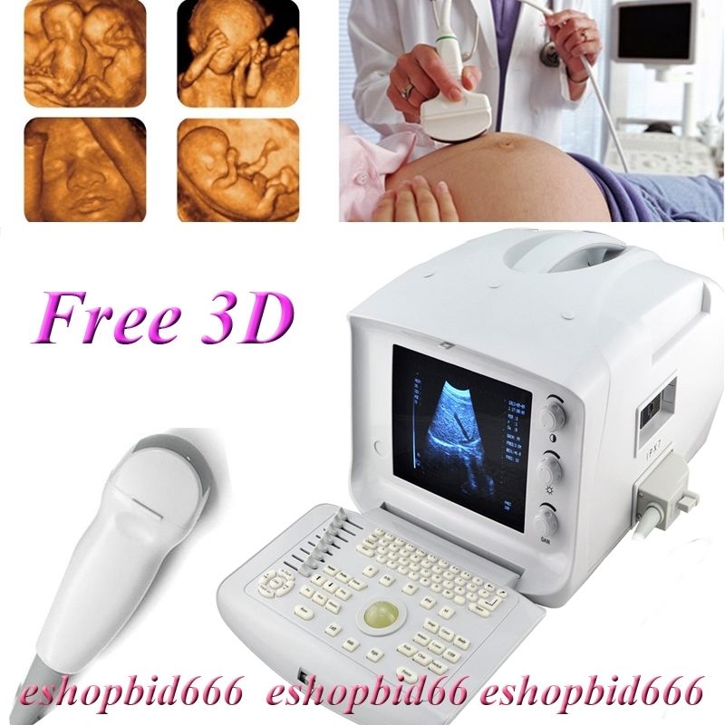 Portable Digital Ultrasound Machine/Scanner Micro Convex Probe 3D Workstation 01 190891781666 DIAGNOSTIC ULTRASOUND MACHINES FOR SALE